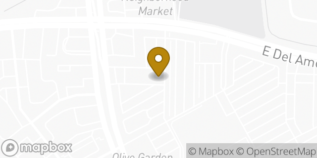 Map showing the location of Chipotle Mexican Grill in Carson, CA 90746