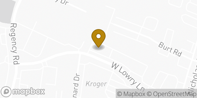Map showing the location of Man O' War CrossFit in Lexington, KY