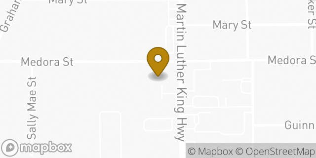 Map showing the location of AutoZone in Lake Charles, LA 70601
