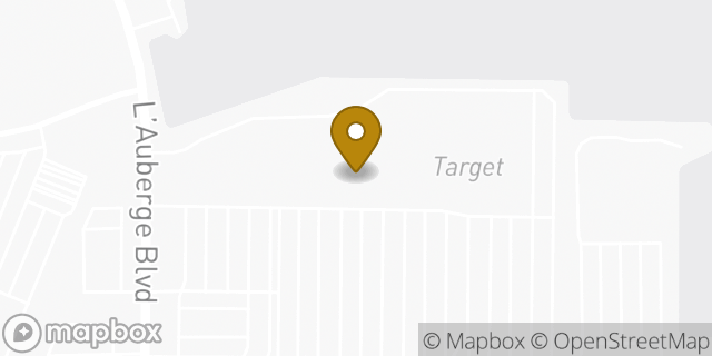 Map showing the location of Marshalls in Lake Charles, LA 70601