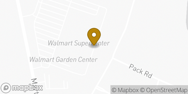 Map showing the location of Walmart in Lake Charles, LA 70601
