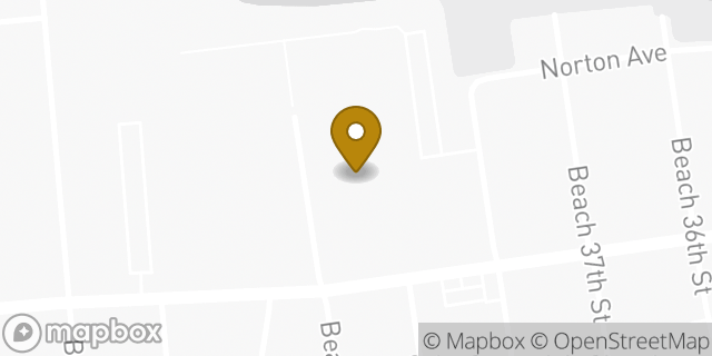 Map showing the location of Amazon Locker - Fancy in Far Rockaway, NY 11691