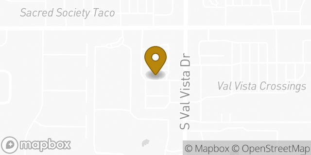 Map showing the location of QuikTrip in Mesa, AZ 85204