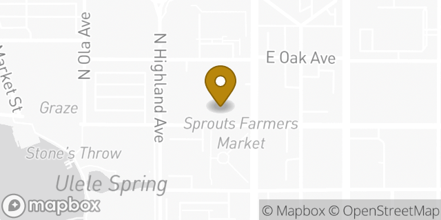 Map showing the location of Sprouts Farmers Market in Tampa, FL 33602