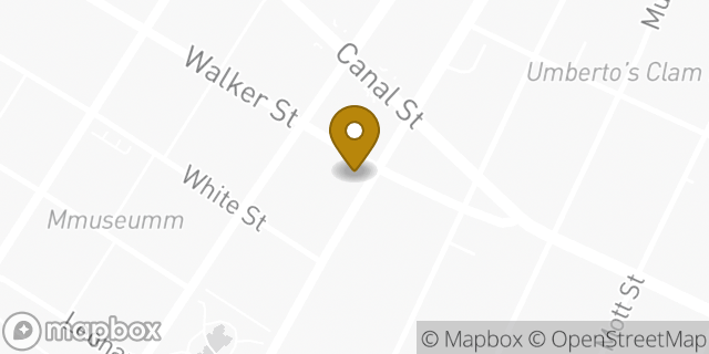 Map showing the location of Dunkin' in New York, NY 10013