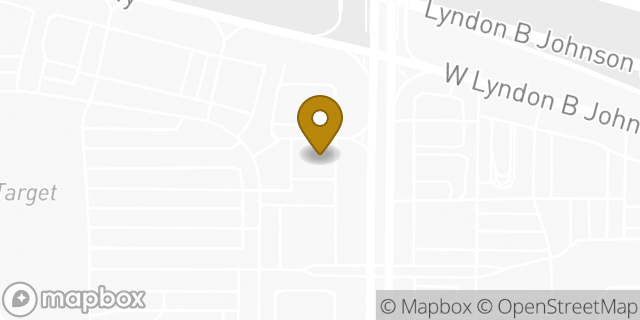 Map showing the location of Chase Bank in Irving, TX 75063