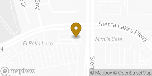 Map showing the location of Chase ATM in Fontana, CA 92336
