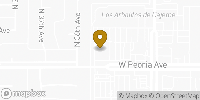 Map showing the location of CVS Pharmacy in Phoenix, AZ 85029