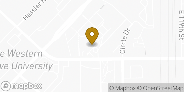 Map showing the location of The UPS Store in Cleveland, OH 44106