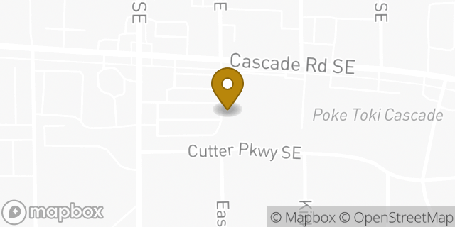 Map showing the location of Amazon Locker - Gigler in Grand Rapids, MI 49546