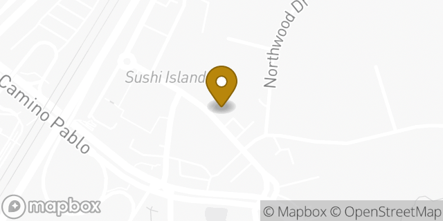 Map showing the location of Peet's Coffee in Orinda, CA 94563