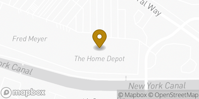 Map showing the location of The Home Depot in Boise, ID 83705