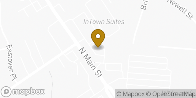 Map showing the location of Dunkin' in High Point, NC 27265