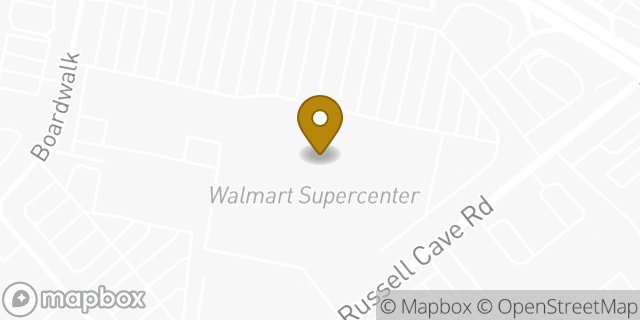 Map showing the location of Subway in Lexington, KY 40511