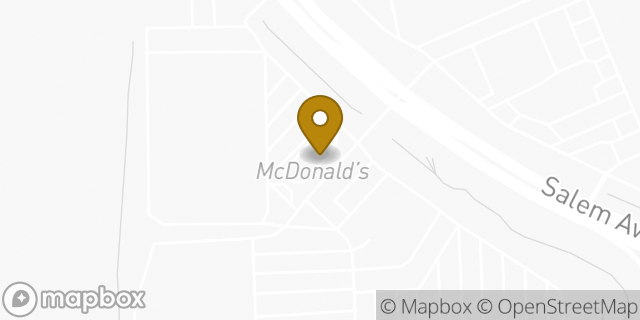 Map showing the location of McDonald's in Trotwood, OH 45426