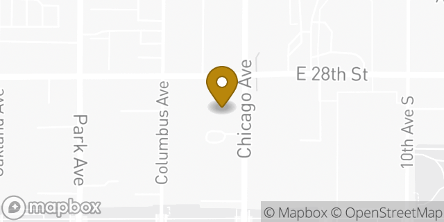 Map showing the location of Courage Kenny Sports & Physical Therapy - Minneapolis in Minneapolis, MN 55407