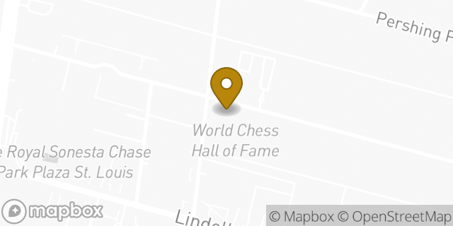 Map showing the location of Starbucks in St Louis, MO 63108