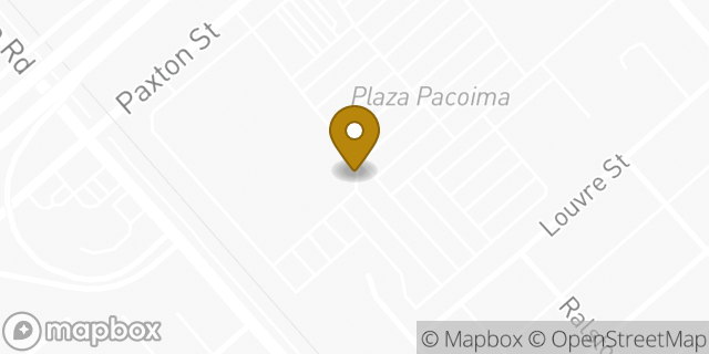 Map showing the location of Costco in Pacoima, CA 91331