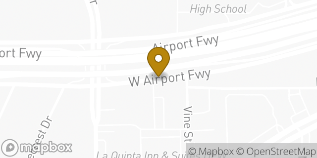 Map showing the location of La Quinta Inn & Suites DFW Airport West - Euless in Euless, TX 76040