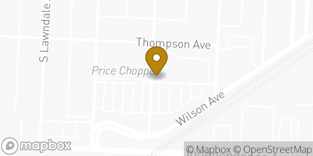 Map showing the location of Amazon Locker - Bowler in Kansas City, MO 64123