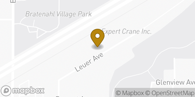 Map showing the location of CubeSmart Self Storage in Cleveland, OH 44108