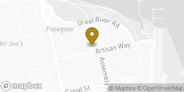 Map showing the location of J.Crew Factory in Somerville, MA 02145