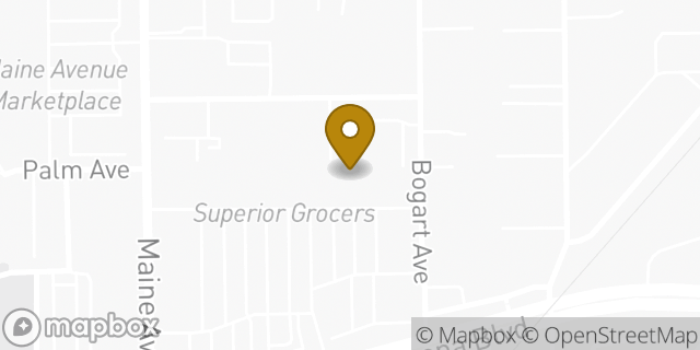 Map showing the location of Cvs in Baldwin Park, CA 91706