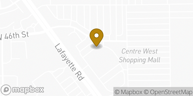 Map showing the location of The UPS Store in Indianapolis, IN 46254