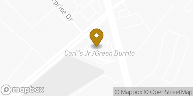 Map showing the location of Subway in Bloomington, CA 92316