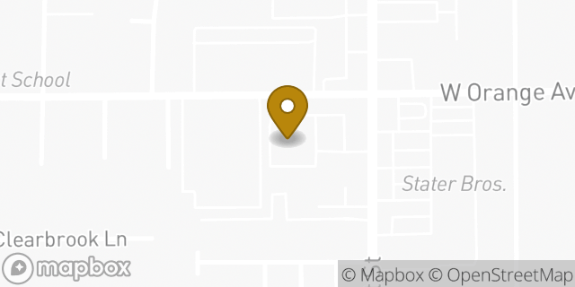 Map showing the location of CVS Pharmacy in Anaheim, CA 92804