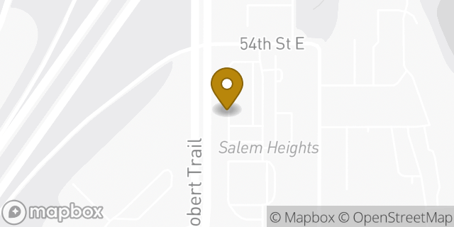 Map showing the location of Enterprise Rent-A-Car in Inver Grove Heights, MN 55077