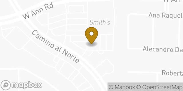 Map showing the location of Subway in North Las Vegas, NV 89031