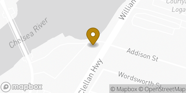 Map showing the location of CubeSmart Self Storage in Boston, MA 02128