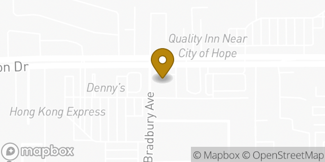 Map showing the location of Enterprise Rent-A-Car in Duarte, CA 91010
