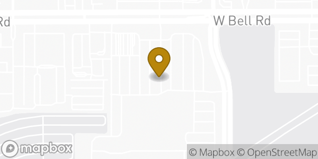 Map showing the location of Sam's Club in Phoenix, AZ 85023