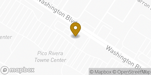 Map showing the location of Panera Bread in Pico Rivera, CA 90660