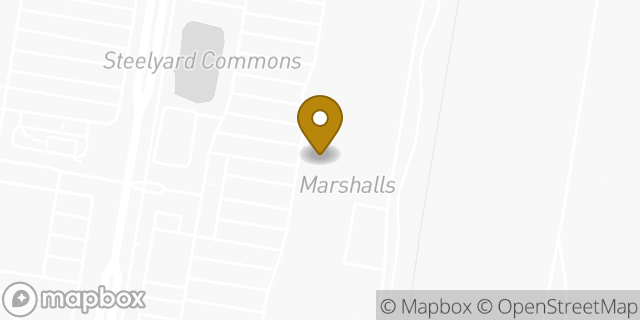 Map showing the location of Marshalls in Cleveland, OH 44109