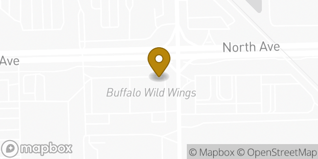 Map showing the location of Chipotle Mexican Grill in Melrose Park, IL 60160