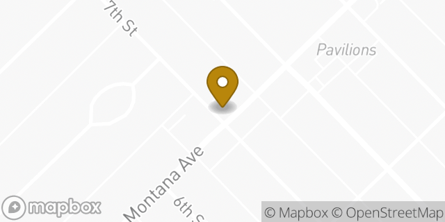 Map showing the location of Starbucks in Santa Monica, CA 90403
