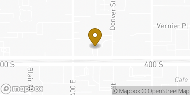 Map showing the location of Starbucks in Salt Lake City, UT 84111