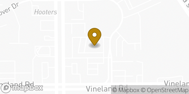 Map showing the location of Regions Bank in Orlando, FL 32819