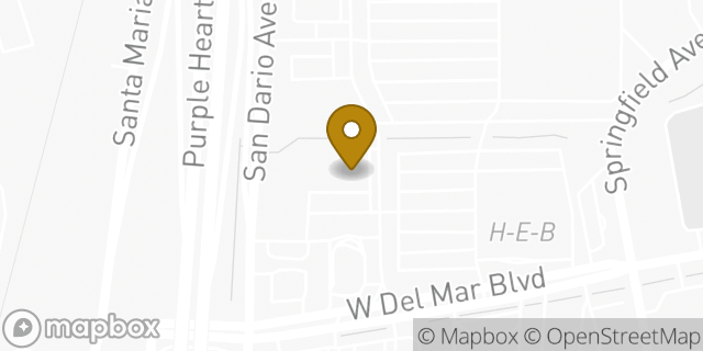 Map showing the location of The UPS Store in Laredo, TX 78045