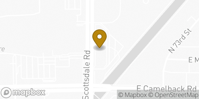 Map showing the location of Chipotle Mexican Grill in Scottsdale, AZ 85251