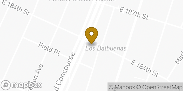 Map showing the location of Dunkin Donuts in Bronx, NY 10458