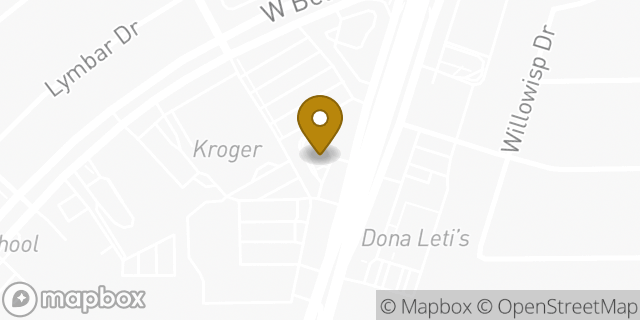 Map showing the location of Whataburger in Houston, TX 77035