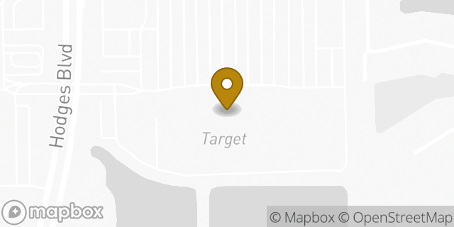 Map showing the location of Target in Jacksonville, FL 32224