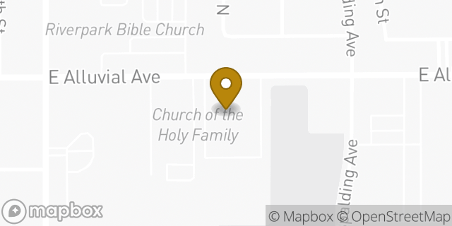 Map showing the location of The Church of Jesus Christ of Latter-day Saints in Fresno, CA 93720