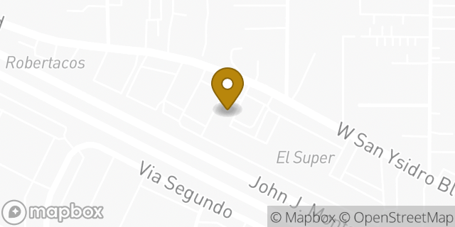 Map showing the location of Subway in San Ysidro, CA 92173