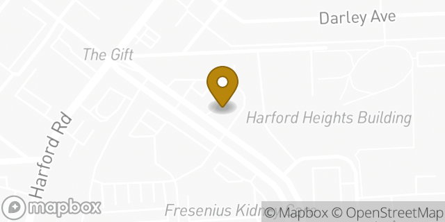 Map showing the location of McDonald's in Baltimore, MD 21213