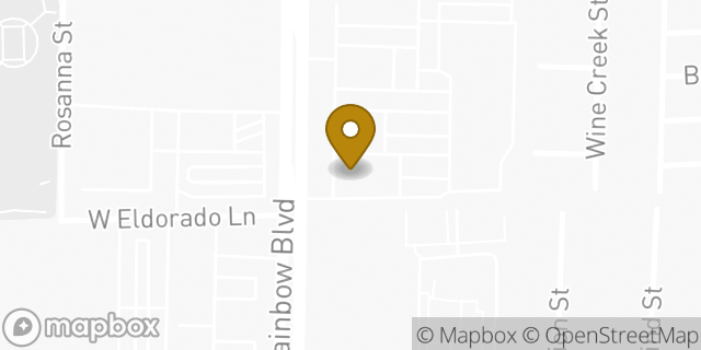 Map showing the location of AutoZone in Las Vegas, NV 89139